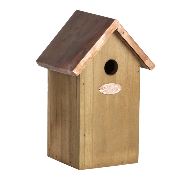 Nichoir pour mésange bleue toit en cuivre 27mm | Esschert Design