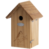 Nesting box blue tit silhouette
