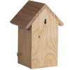 Nesting box blue tit silhouette