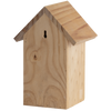 Nesting box blue tit silhouette