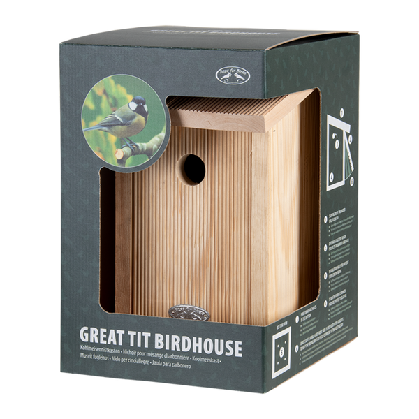 Great tit nest box