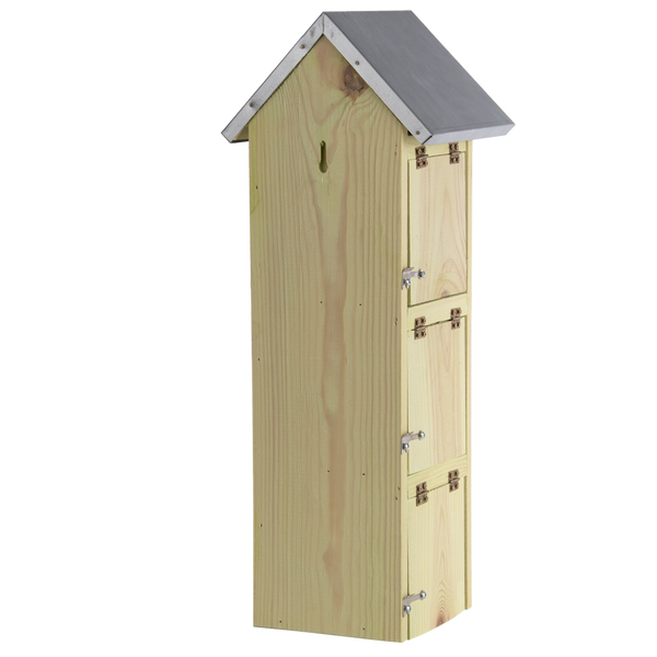 Esschert Design Mussenvilla – Vogelhuisje voor meerdere huismussen