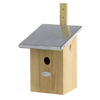 Vogelhäuschen mit Spiegelmeisen