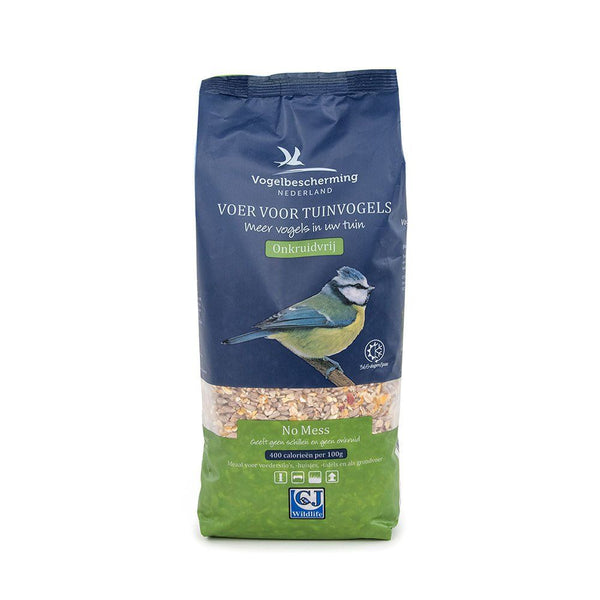 Vogelbescherming Premium No Mess – Onkruidvrij, schilvrij strooivoer zonder rommel
