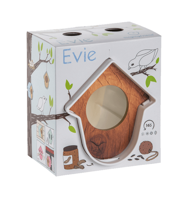 SingingFriend - Erdnussbutterglashalter Evie - weiß