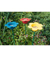Vogelvoeder op tuinsteker in bloemvorm, blauw | Petal Feeder Wildlifeworld