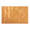 Doormat coconut relief deer