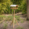 Oak bird table rectangular