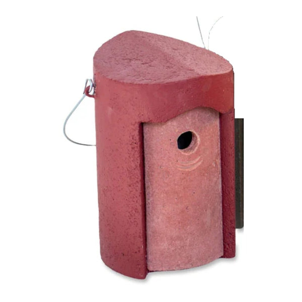 Mezenkast 1B rood van houtbeton – Schwegler