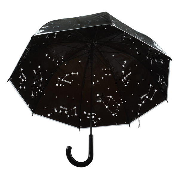 Paraplu transparant sterrenhemel