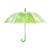 Regenschirm transparent Dschungelblätter
