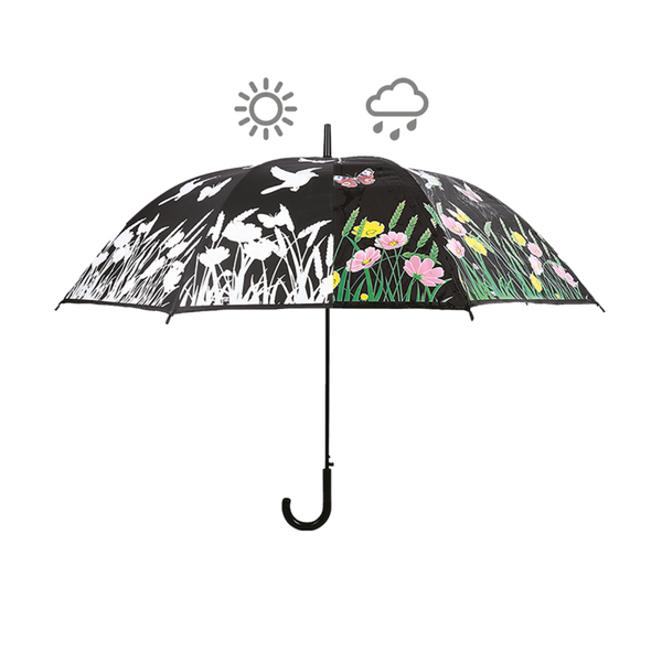 Farbwechselnder Regenschirmvogel