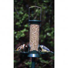 Vogelschutz Metall Saatgutsilo klein