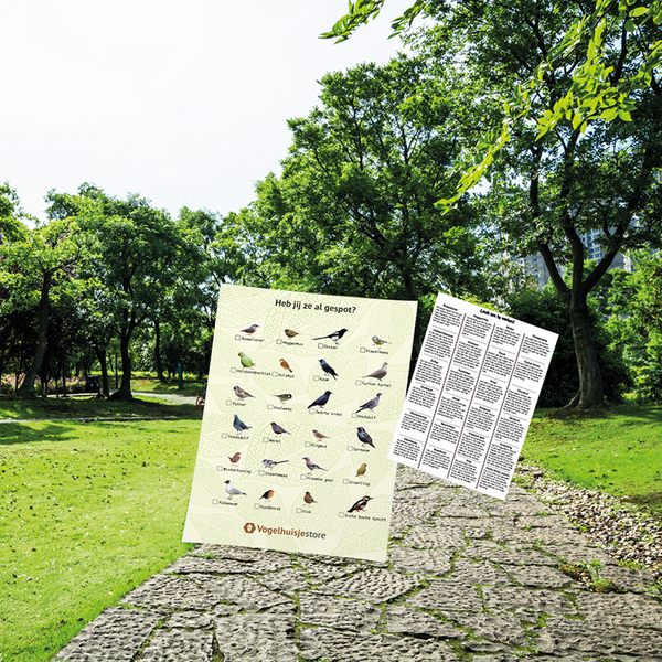 Bird Cross-Out Poster