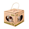 Birch bird feeder