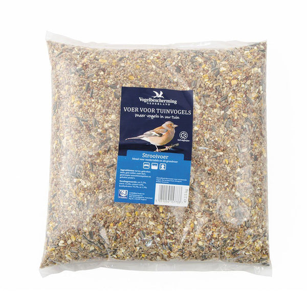 Vogelschutz - Futterstreuung