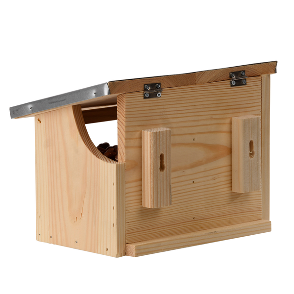 Eichhörnchenfutterhaus doppelt