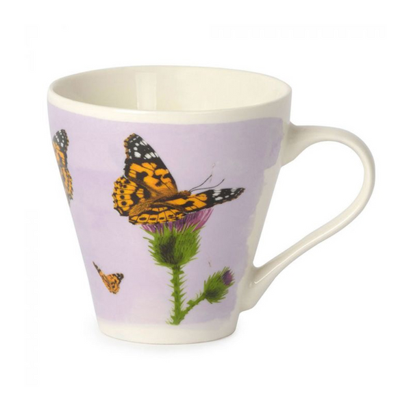 Becher Distel Schmetterling Myrte