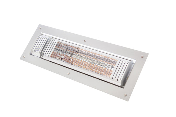 Inbouw Infrarood Terrasverwarming 2000 watt met Bluetooth bediening