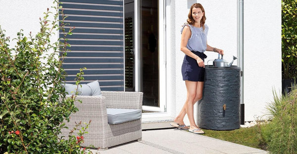 ARONDO Fass 250 ltr anthrazit K