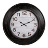 Wandklok Jeppe Zwart, 65cm
