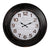 Wandklok Jeppe Zwart, 65cm