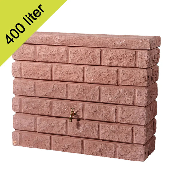 ROCKY Wandfass 400 ltr steinrot M