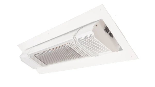 Eingebauter Terrassenheizer 2000 Watt mit Bluetooth-Lautsprechern