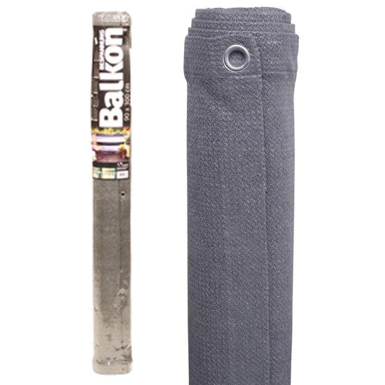 Balkondoek grijs 300x90cm