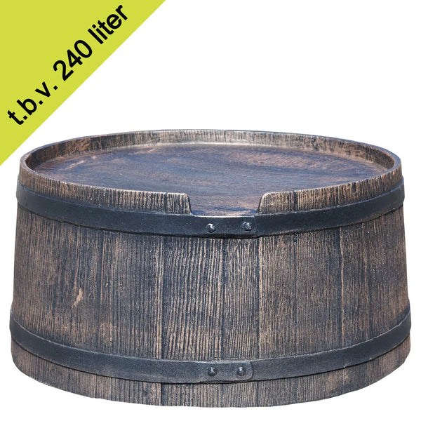 Untersatz für Rotofass 240 ltr braun