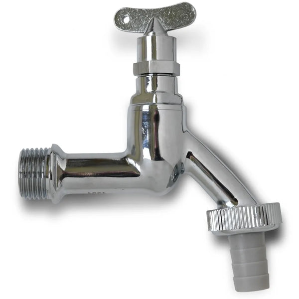 buitenkraan ½"/sleutel verchroomd