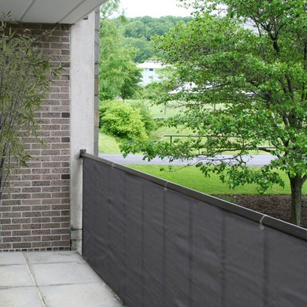 Balkondoek antraciet 300x90cm