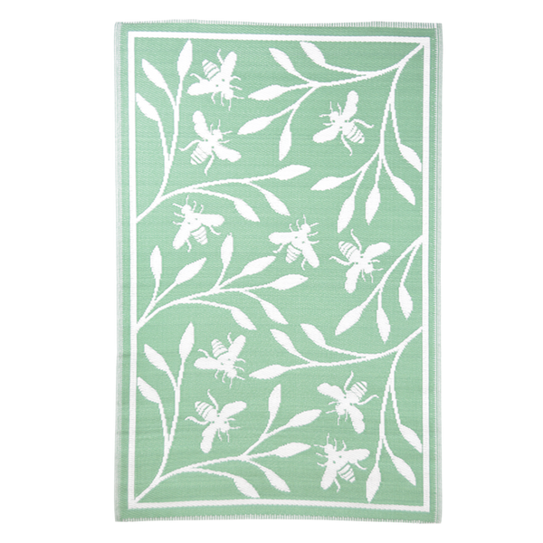 Tuintapijt met bijendesign