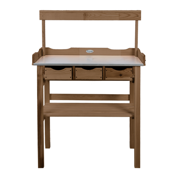 Oppottafel met opzetstuk