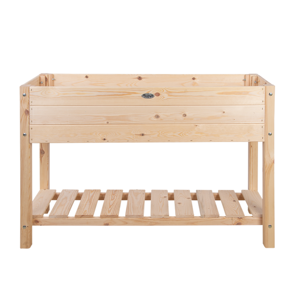 Blank houten kweektafel L