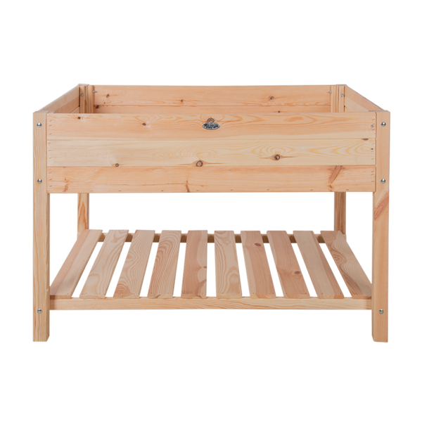 Blank houten kweektafel XXL