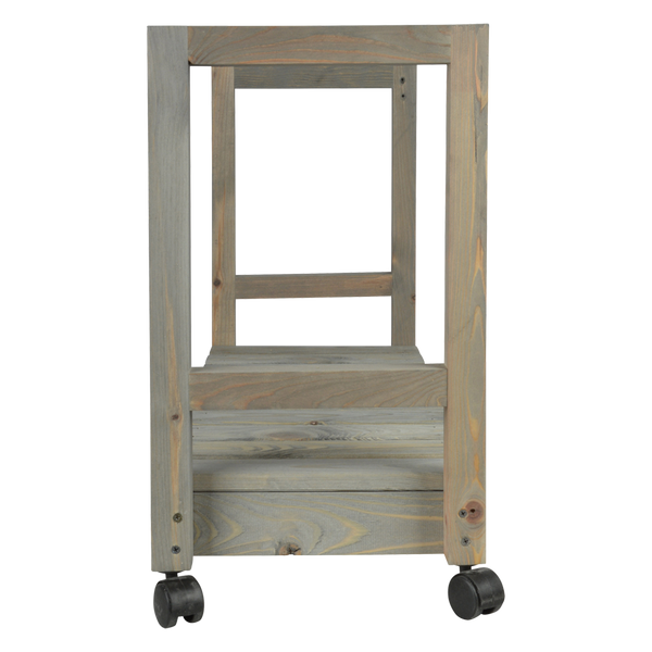 Houtopslag op wielen