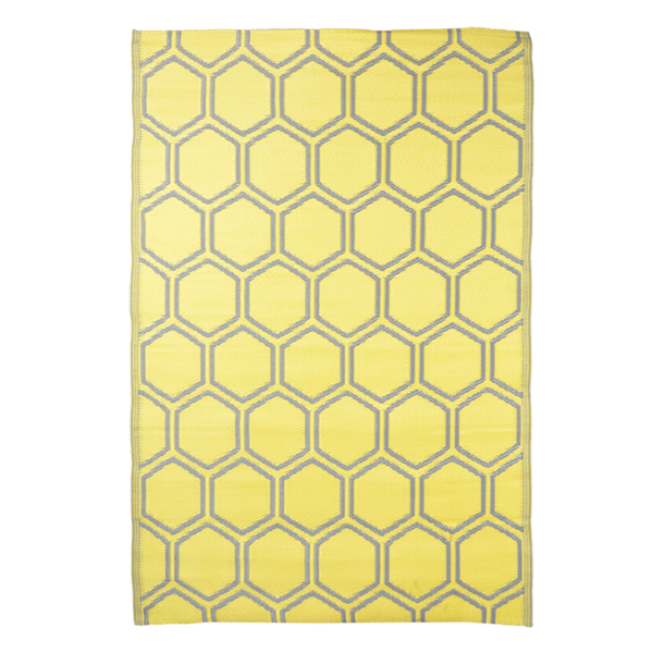 Honingraat tuintapijt