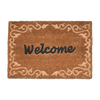 Deurmat kokos reliëf "Welcome"