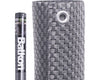 Balkontuch gewebt Kunststoff silber/anthrazit 300x75cm