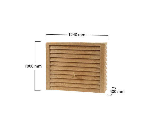 WOODY regenton 350 lt licht