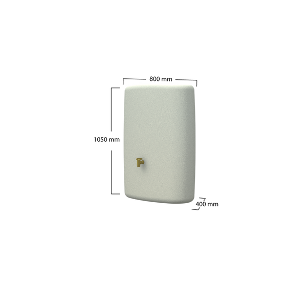 TERRA regenton 275 ltr zandbeige