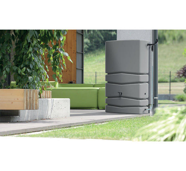 Aqua Tower regenton 350 liter grijs