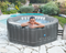 NetSpa - Silver opblaasbare jacuzzi 5 persoons