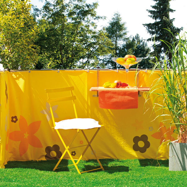 Balkondoek bloem 90 x 300 cm