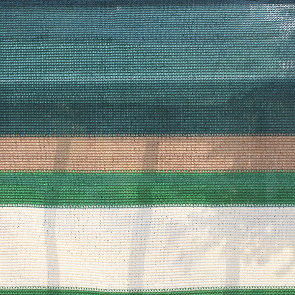 Balkondoek groen/beige 500x90cm