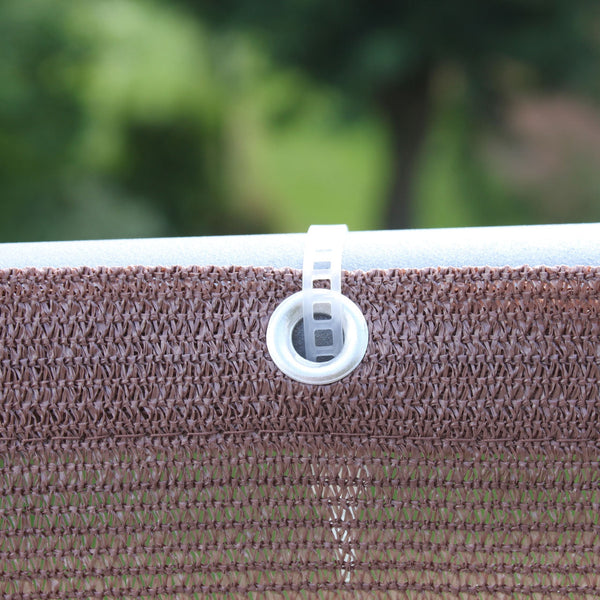 Balkondoek bruin/beige 300x90cm