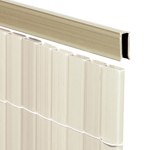 Balkonscherm kunststof steen 300x90cm