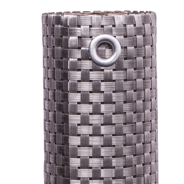 Balkondoek kunststof platina 300x90cm