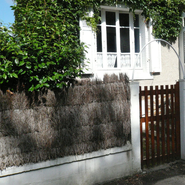 Balkonscherm heide wortelmat 300x90cm